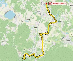 Tour de Pologne 2024 trasa, mapa wyścigu