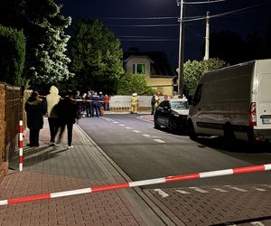 Antyterroryści zatrzymali mężczyznę w Ząbkach. Zabarykadował się w domu