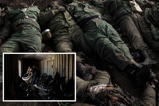 Ukraina/ SBU: ciała rosyjskich żołnierzy tysiącami zwożone są na wysypiska