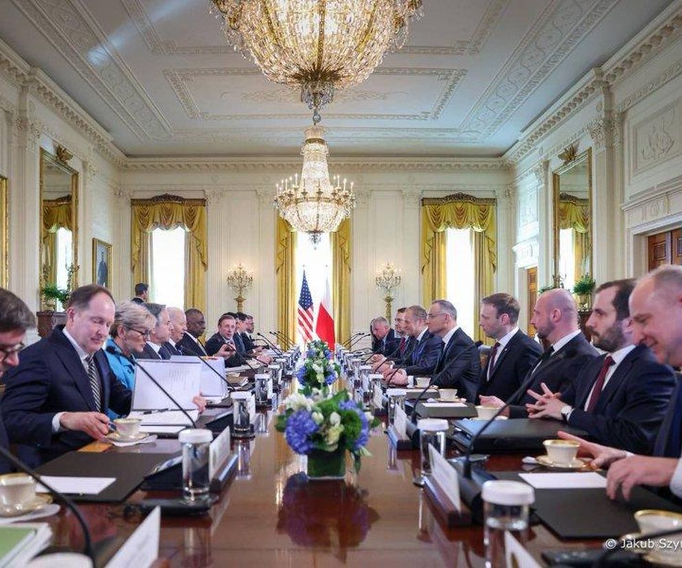 Duda i Tusk w USA. Rozmowy w Białym Domu
