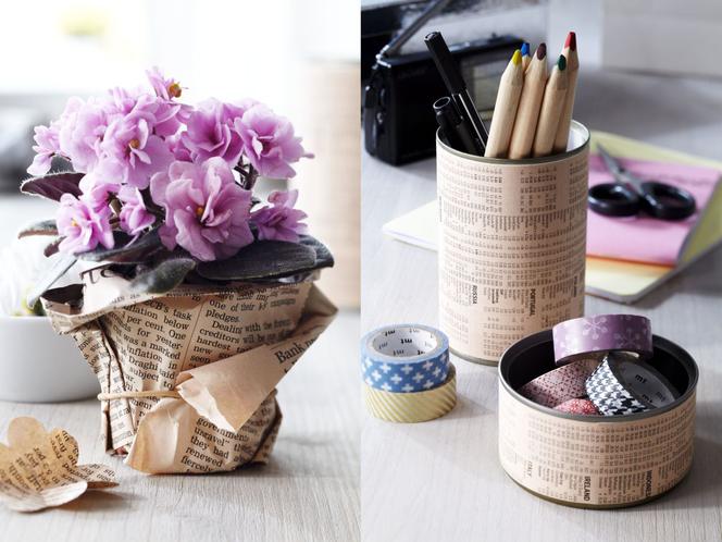 Dekoracje ze starych gazet: 21 pomysłów na ozdoby