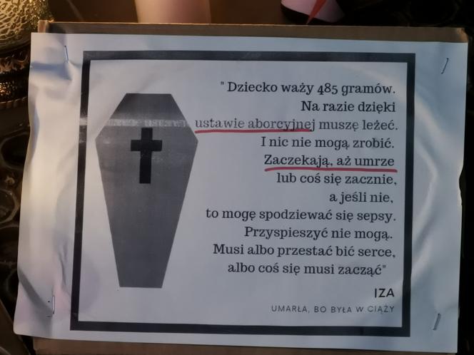 „Ani jednej więcej!” kaliszanie uczcili pamięć zmarłej Izy