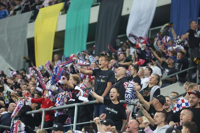 Kibice na meczu Górnik Zabrze - GKS Katowice w sobotę 21 września