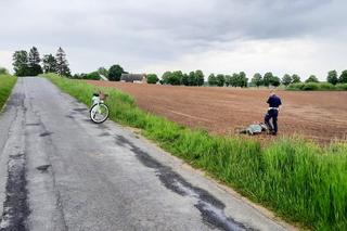 Policjant z iławskiej grupy SPEED dogonił motocyklistę ... na rowerze! [WIDEO, ZDJĘCIA]