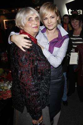 Weronika Marczuk z mamą