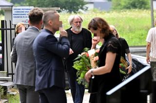 Smutny Andrzej Grabowski stanął nad grobem kolegi w Krakowie