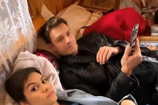 Na dobre i na złe na planie. Blanka (Pola Gonciarz), Mario Milewski (Marcin Korcz)