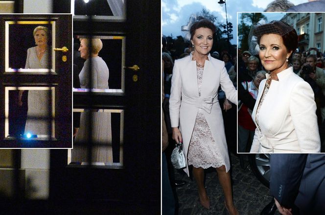 Stylizacje Agaty Dudy i Jolanty Kwaśniewskiej z okazji ślubów ich córek.