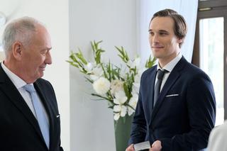 	M jak miłość odc. 1808. Jerzy Argasiński (Karol Strasburger), Olek (Maurycy Popiel)