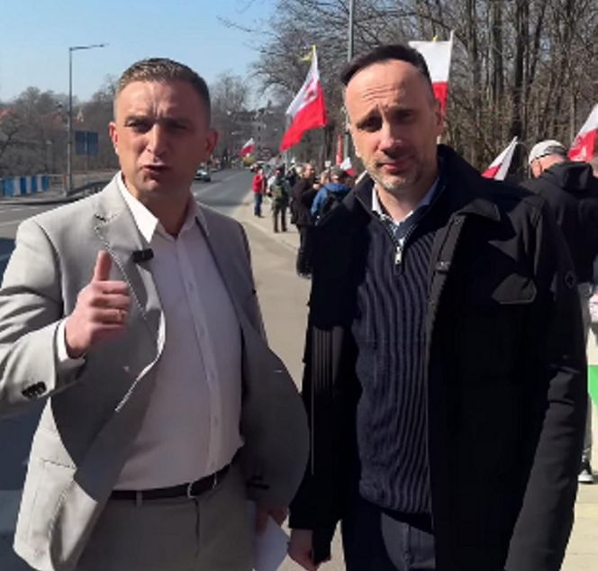 Robert Bąkiewicz w Zgorzelcu