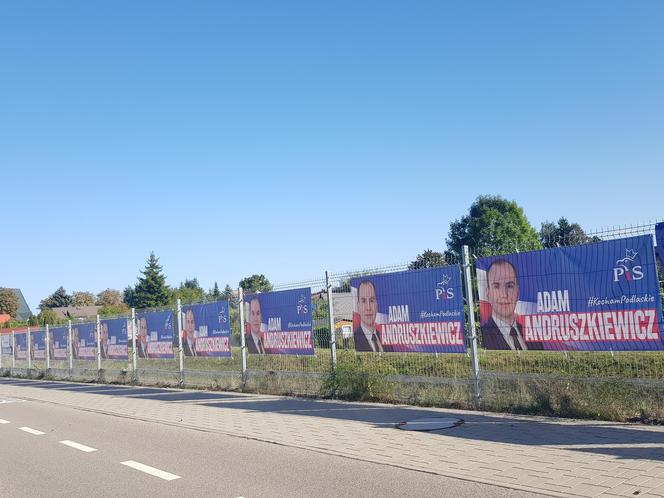 Plakaty wyborcze zalały cały Białystok. Wiszą już na każdym słupie. Sprawdźcie te najciekawsze [ZDJĘCIA]