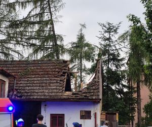 Skutki nawałnic w powiatach brzeskim i tarnowskim z 7 lipca 2025 roku
