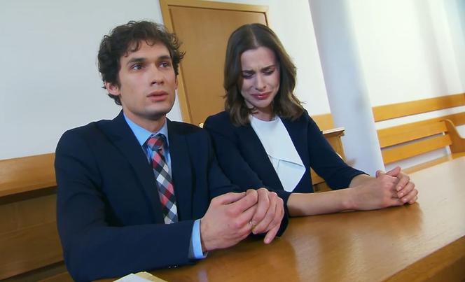 Na Wspólnej odc. 3251. Jarek (Wojciech Rotowski),  Eliza (Katarzyna Chorzępa)