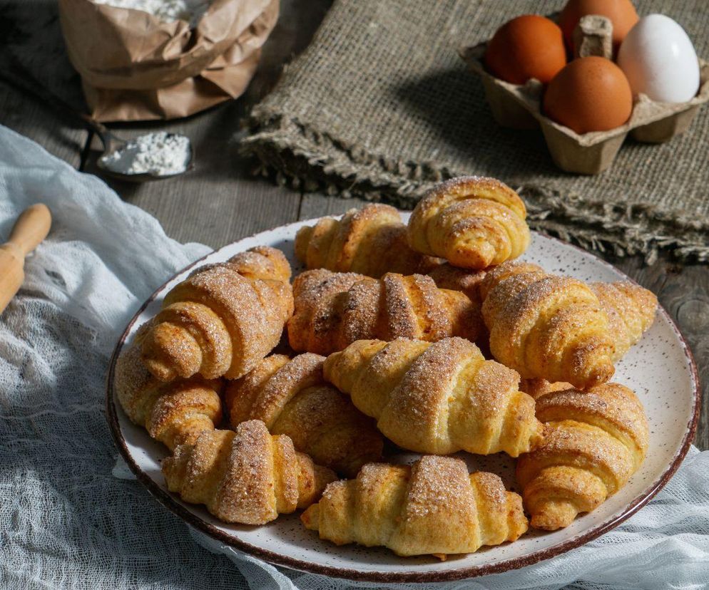 Ewa Wachowicz ma świetny przepis na jesienne rogaliki. Są tak dobre, że na jednym się nie skończy 