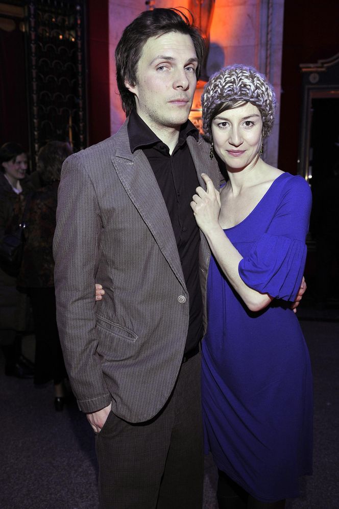 Maja Ostaszewska z partnerem