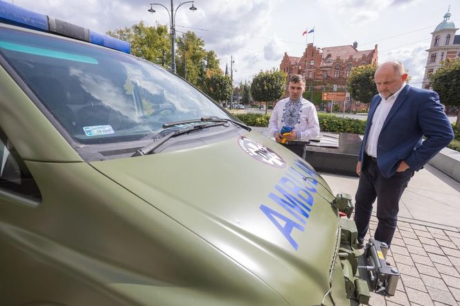 Bydgoska karetka trafi na front! Będzie służyć żołnierzom w Ukrainie
