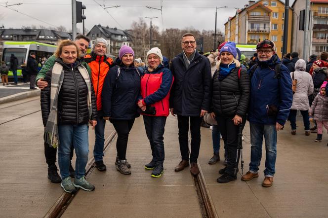 Tramwajowa "czwórka" ruszyła! Na wydarzeniu tłumy mieszkańców. Zobaczcie zdjęcia!