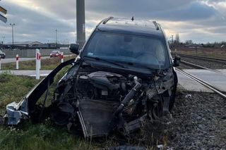 Cud uchronił go od śmierci na przejeździe