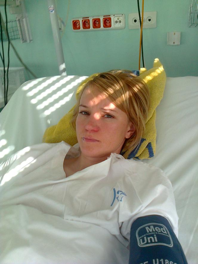 Anna Szafraniec, szpital