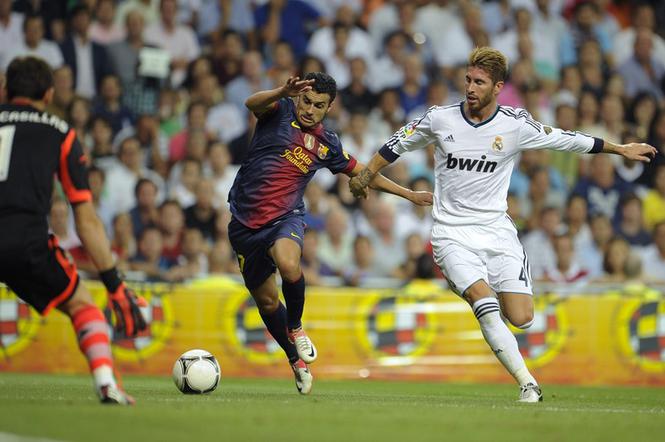 Real - Barcelona, Sergio Ramos, Pedro