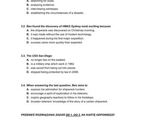 Matura 2025: angielski rozszerzony 8.05.2025. Arkusze CKE i odpowiedzi. Poziom podstawowy [Formuła 2015]