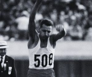 Józef Szmidt - mistrz olimpijski w trójskoku (zmarł w wieku 89 lat)