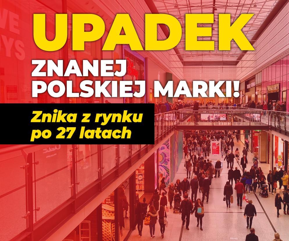 Polska marka z wnioskiem o upadłość. Była obecna na rynku 27 lat