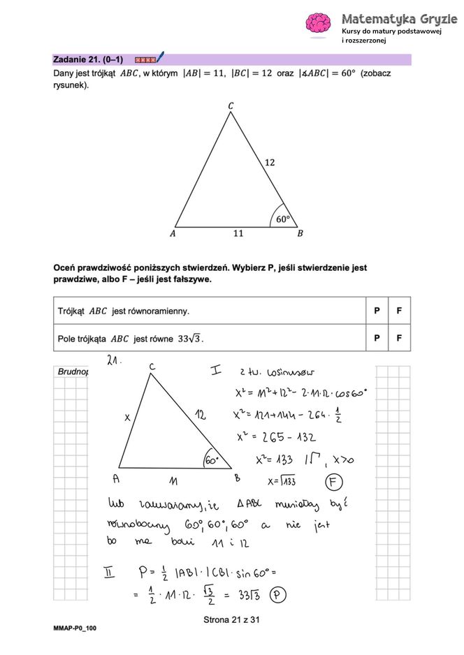 Matura 2025: matematyka 6.05.2025. Arkusze CKE i odpowiedzi. Poziom podstawowy 1 i 2 część [Formuła 2023]