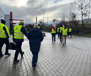 Protest rolników w Kołbaskowie