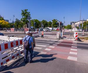 Przebudowa placu Na Rozdrożu w Warszawie