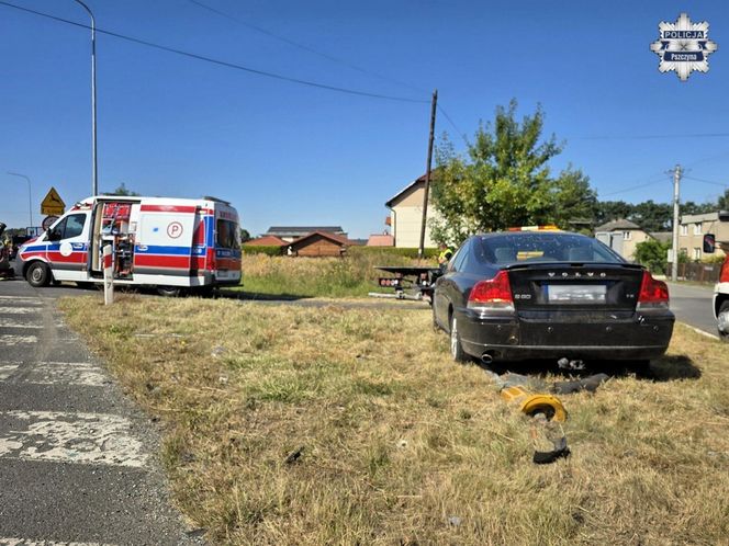 Kobiór. Śmiertelny wypadek na DK nr 1. Pasażerka citroena nie żyje [ZDJĘCIA]