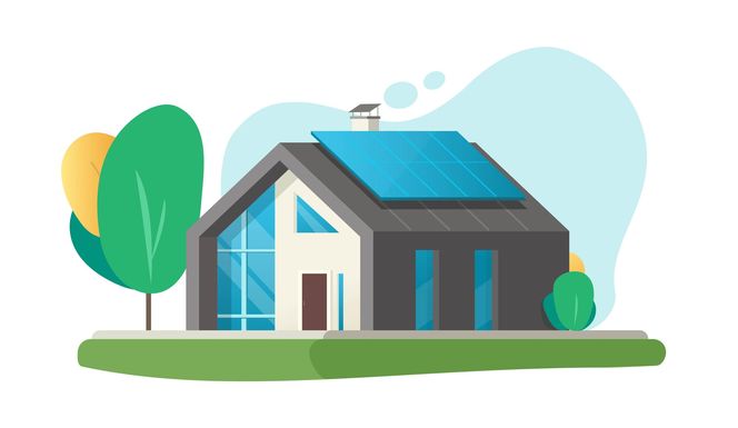 Dom przyszłości z zieloną energią