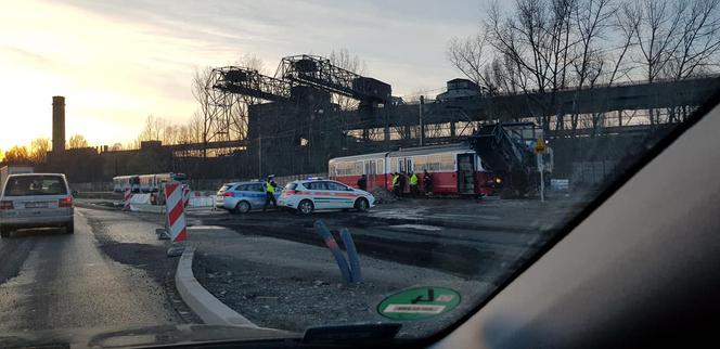 Wypadek zabytkowego tramwaju w Nowej Hucie