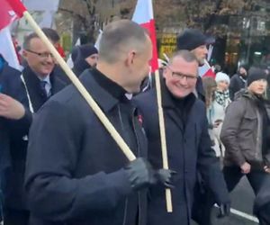 Karol Nawrocki na Marszu 2025