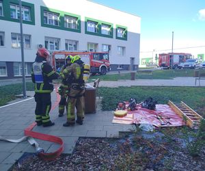 Powiatowe ćwiczenia strażackie w szpitalu wojewódzkim w Siedlcach
