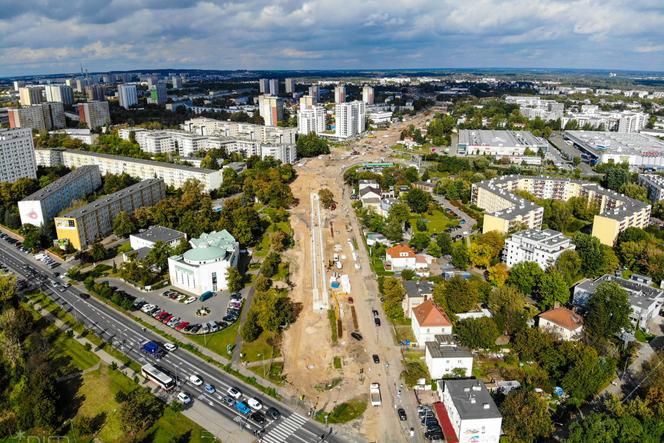 Podczas budowy trasy tramwajowej na Naramowice odkryto składowisko odpadów