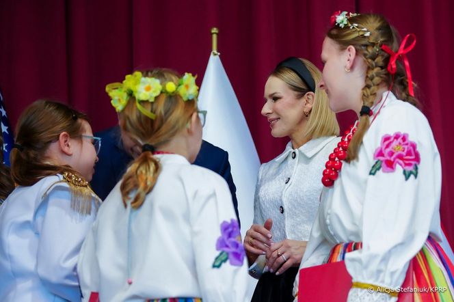 Prezydent Karol Nawrocki i pierwsza dama w Amerykańskiej Częstochowie