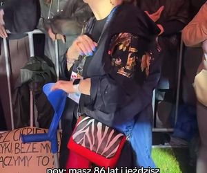 86-letnia mieszkanka Rybnika jeździ za Dawidem Kwiatkowskim po Polsce