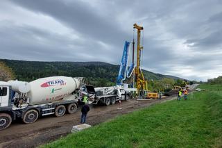 Trwa remont drogi krajowej numer 28 