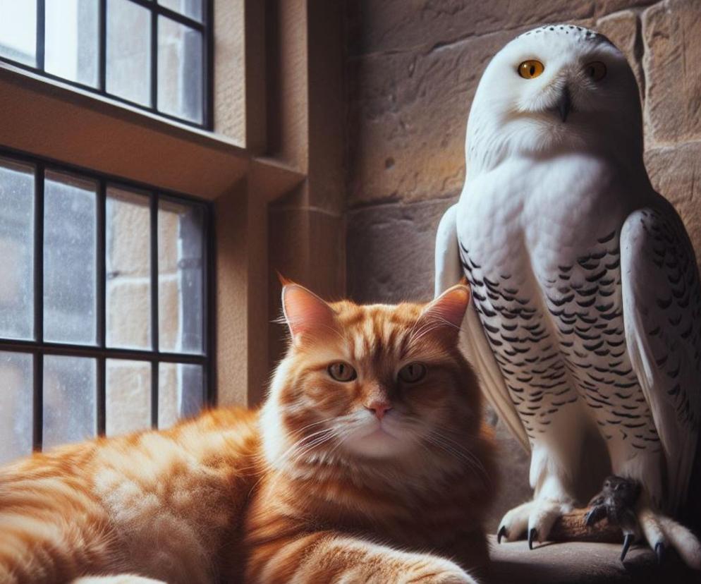 Harry Potter QUIZ. Krzywołap Hedwiga. Ile wiesz o magicznych pupilach Hermiony i Harry'ego? 