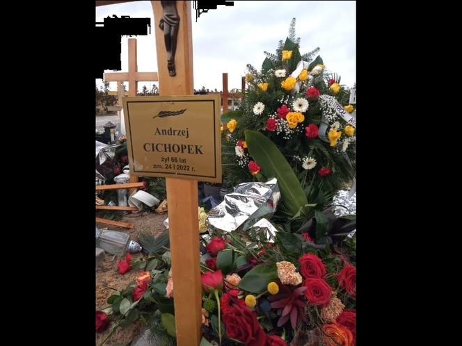 Świecki pogrzeb Andrzeja Cichopka. Miliarder spoczął w prowizorycznym grobie!