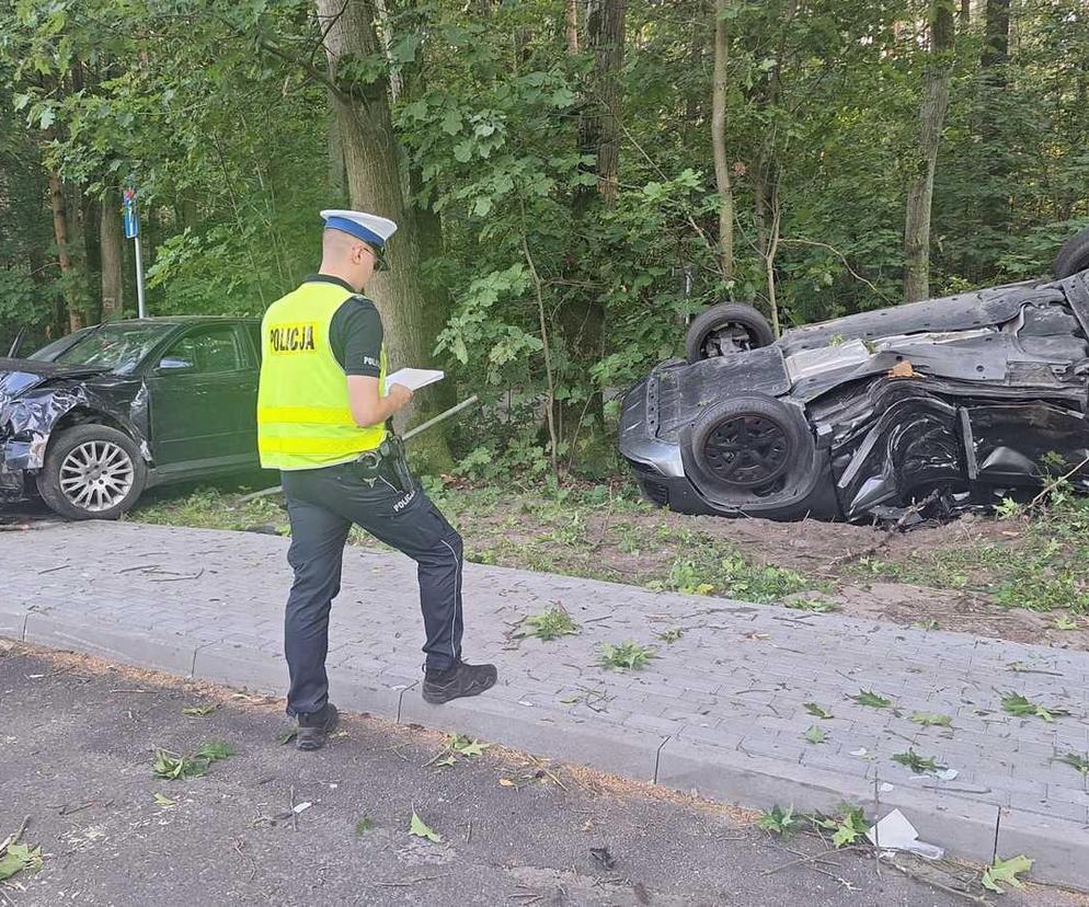 21-latka wymusiła pierwszeństwo i doprowadziła do wypadku! Straciła prawo jazdy