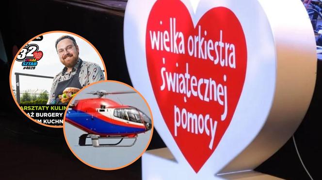 Najciekawsze aukcje WOŚP we Wrocławiu. Wylicytuj 365 burgerów, lot helikopterem i wiele innych