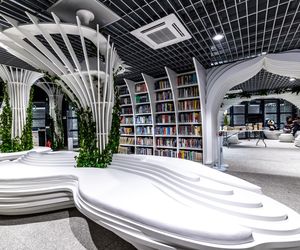 Metroteka – biblioteka na stacji metra M2 Kondratowicza w Warszawie