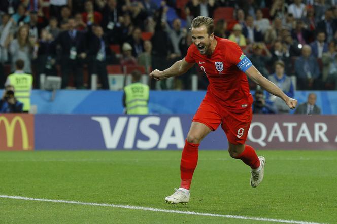 1/8 MŚ Rosja 2018: Kolumbia-Anglia: Harry Kane 