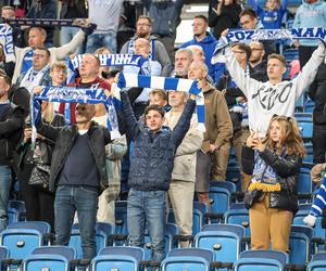 Kibice na meczu Lech Poznań - Stal Mielec