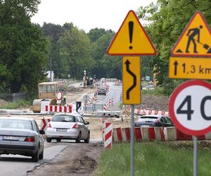 Trwa przebudowa odcinka drogi nr 928 między Mikołowem i Kobiórem