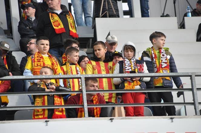 Korona Kielce - Jagiellonia Białystok. Zółto-czerwone derby w obiektywie