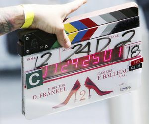 Na planie filmu Devil Wears Prada 2