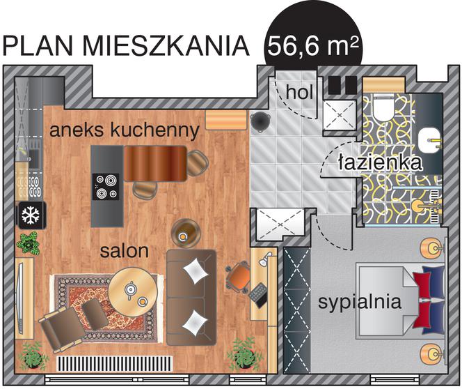 Plan mieszkania